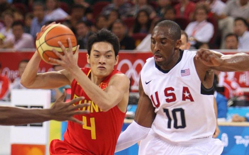 中国对美国篮球奥运会