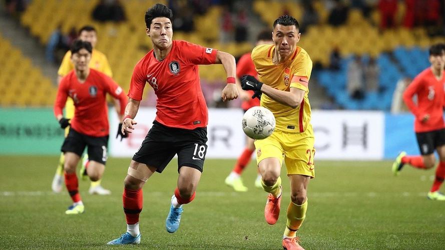 中国对韩国足球直播东亚杯