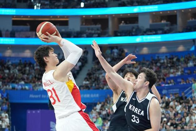 中国男篮对韩国