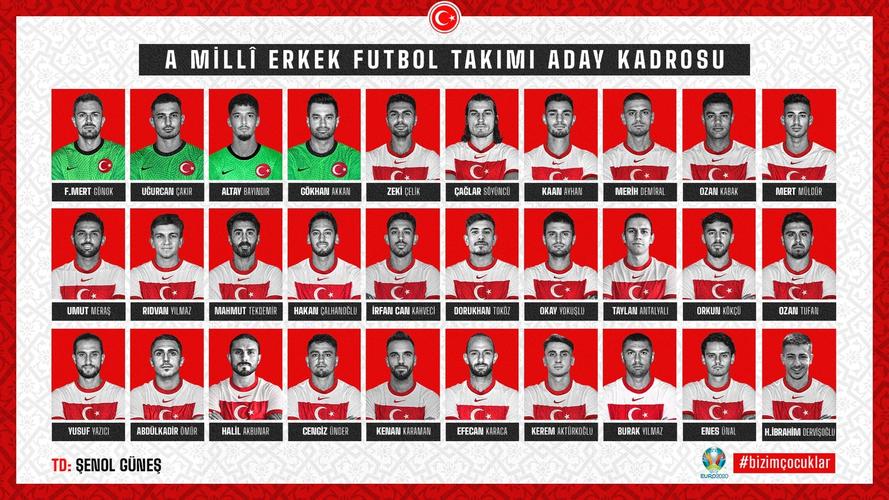 土耳其欧洲杯预选赛大名单