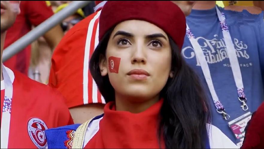 阿根廷女球迷的手扣图片